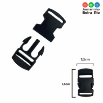 FIVELA PLASTICA BOLSA 25MM PT20 - Armarinho Beira Rio Ltda