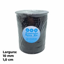 ELASTICO PRETO POLIESTER 10 RL100MTS - Armarinho Beira Rio Ltda