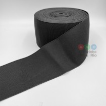 ELASTICO RUBI/REFORCADO PRETO 100MM RL25M - Armarinho Beira Rio Ltda