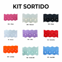KIT 10 PECAS BORDADO CTB 134 CORES SORTIDAS - Armarinho Beira Rio Ltda