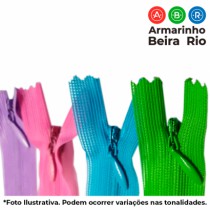 ZIPER INVISIVEL 15(PT C/10) - Armarinho Beira Rio Ltda
