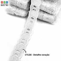 KIT 10 PECAS PASSA FITA CTL125 BRANCO - Armarinho Beira Rio Ltda