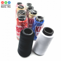 KIT 10 CONES KRON 1500MT CORES SORTIDAS - Armarinho Beira Rio Ltda