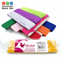 ELASTICO SAO JOSE COLOR 12 PC10MT - Armarinho Beira Rio Ltda